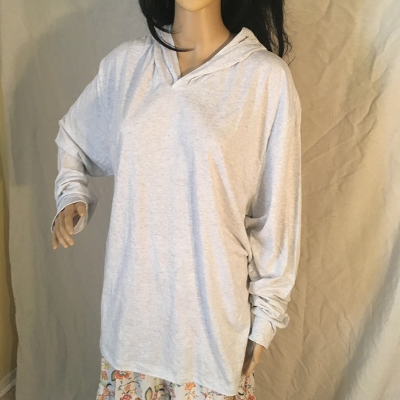 Next Level Apparel gray men's hoodie size 2XL - Picture 4 of 4